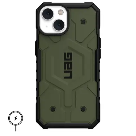 Чохол UAG Pathfinder Series Case with MagSafe for iPhone 14 - Olive (114052117272)