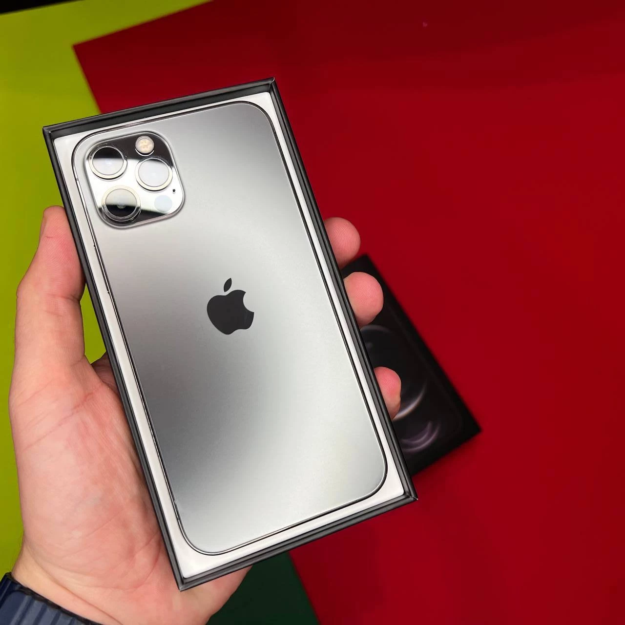 📲USED Apple iPhone 12 Pro 512GB Graphite (MGLX3, MGMU3),🔋87% (Состояние - 9/10, Комплект - iPhone, коробка | гарантия - 1 мес.)