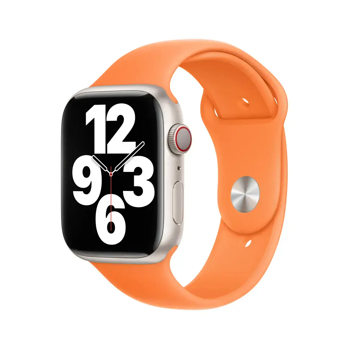 Ремінець Apple Bright Orange Sport Band для Apple Watch 38/40/41/42mm (MR2N3)