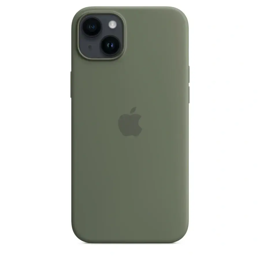 Чохол Apple iPhone 14 Plus Silicone Case with MagSafe - Olive (MQUD3)