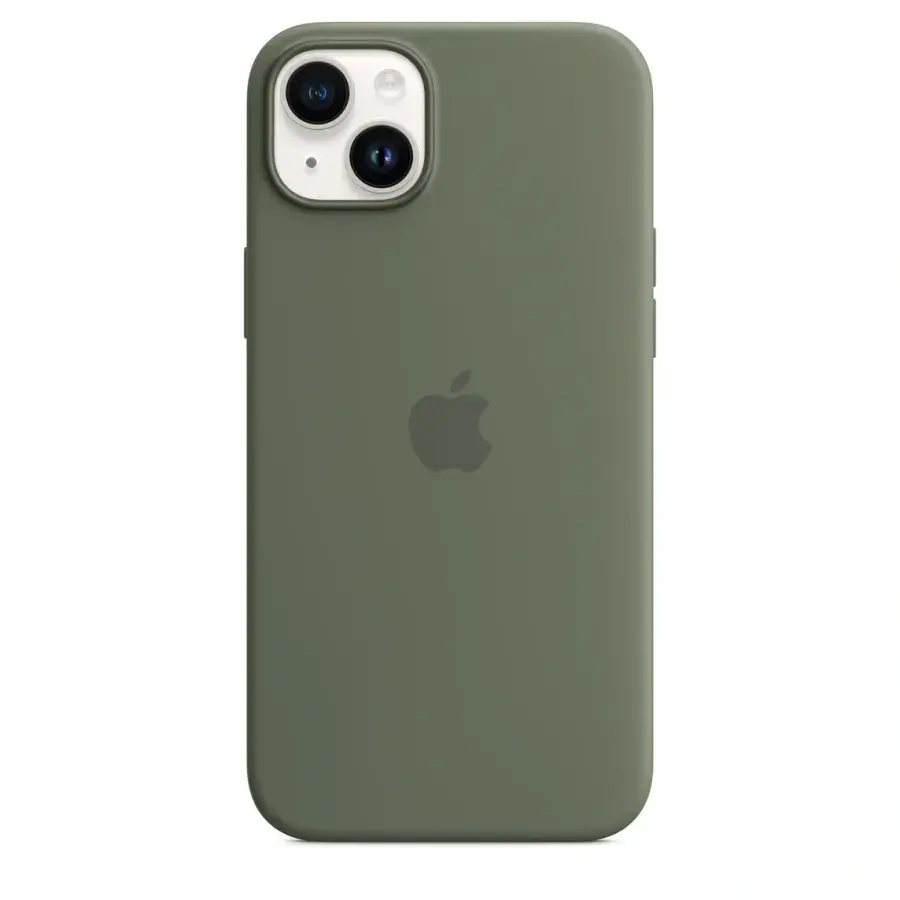 Чохол Apple iPhone 14 Plus Silicone Case with MagSafe - Olive (MQUD3)