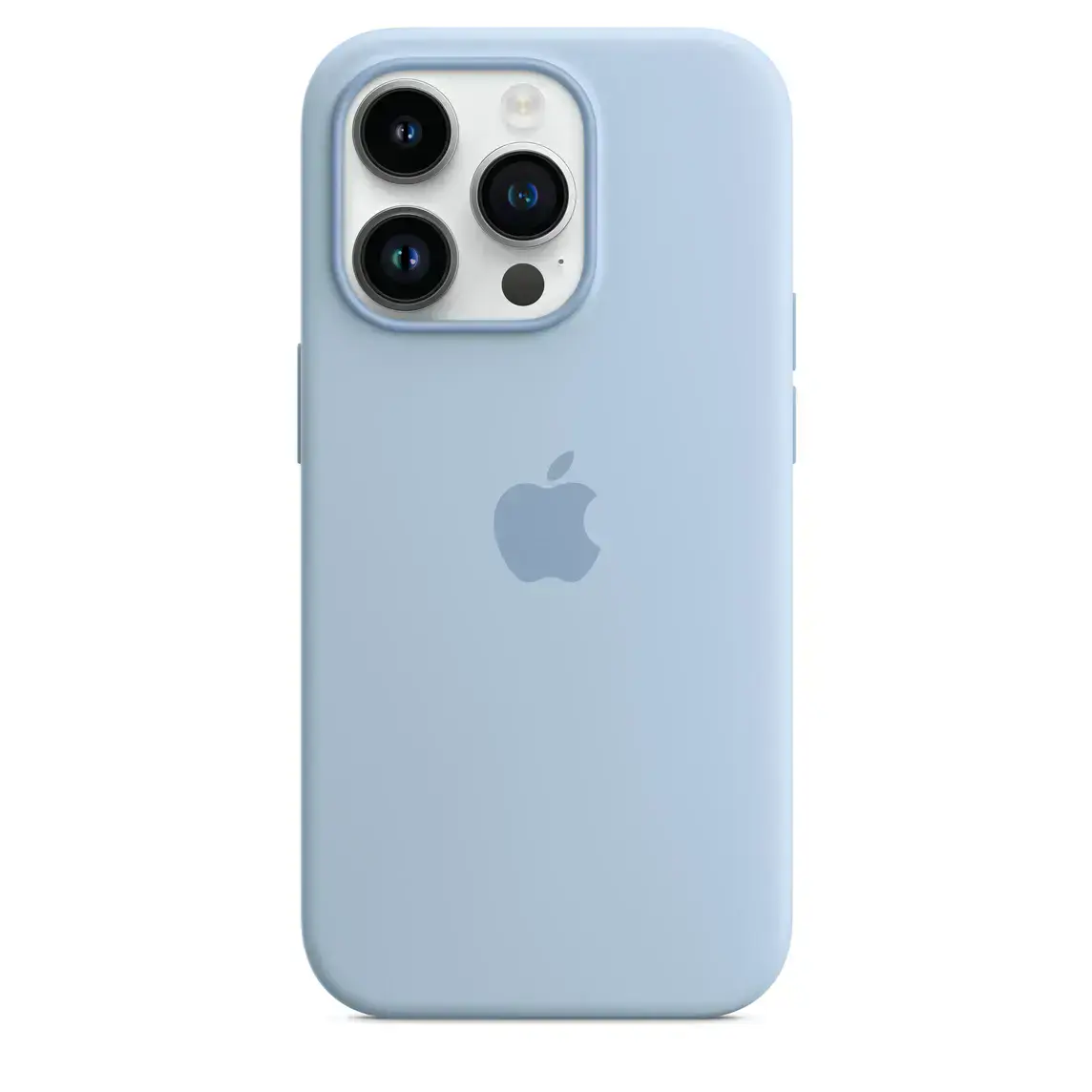 Чохол Apple iPhone 14 Pro Silicone Case with Animation & MagSafe (1:1 original) - Sky