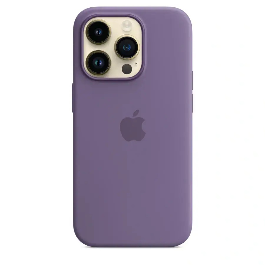 Чохол Apple iPhone 14 Pro Silicone Case with MagSafe - Iris (MQUK3)