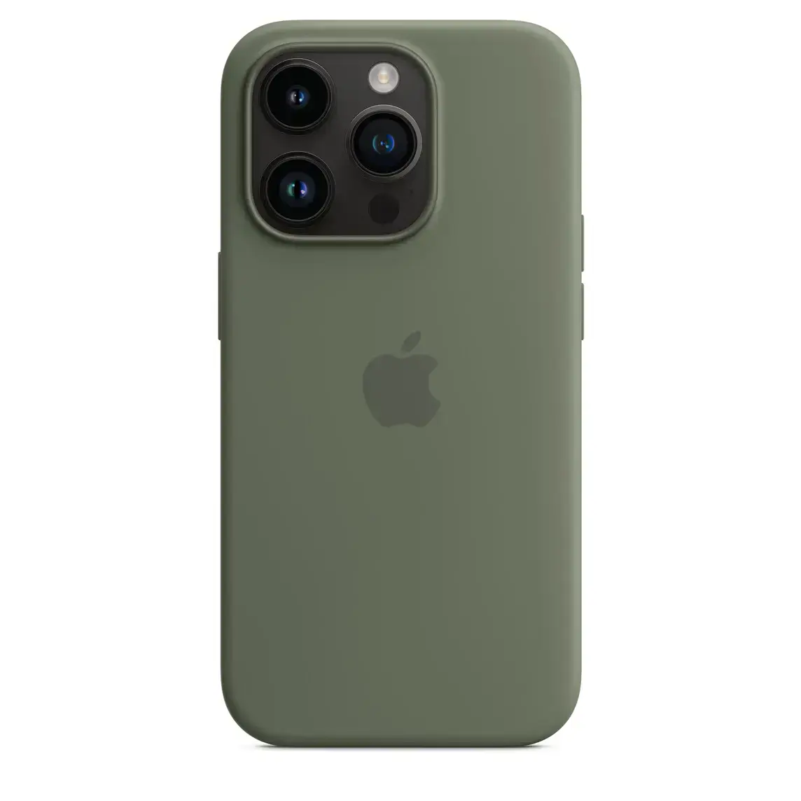 Чохол Apple iPhone 14 Pro Silicone Case with MagSafe - Olive (MQUH3)