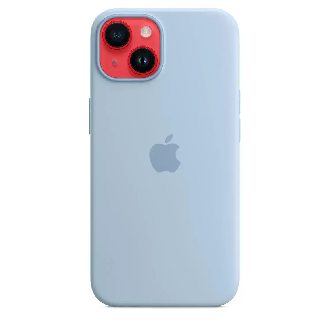 Чохол Apple iPhone 14 Silicone Case with MagSafe - Sky (MQU93)