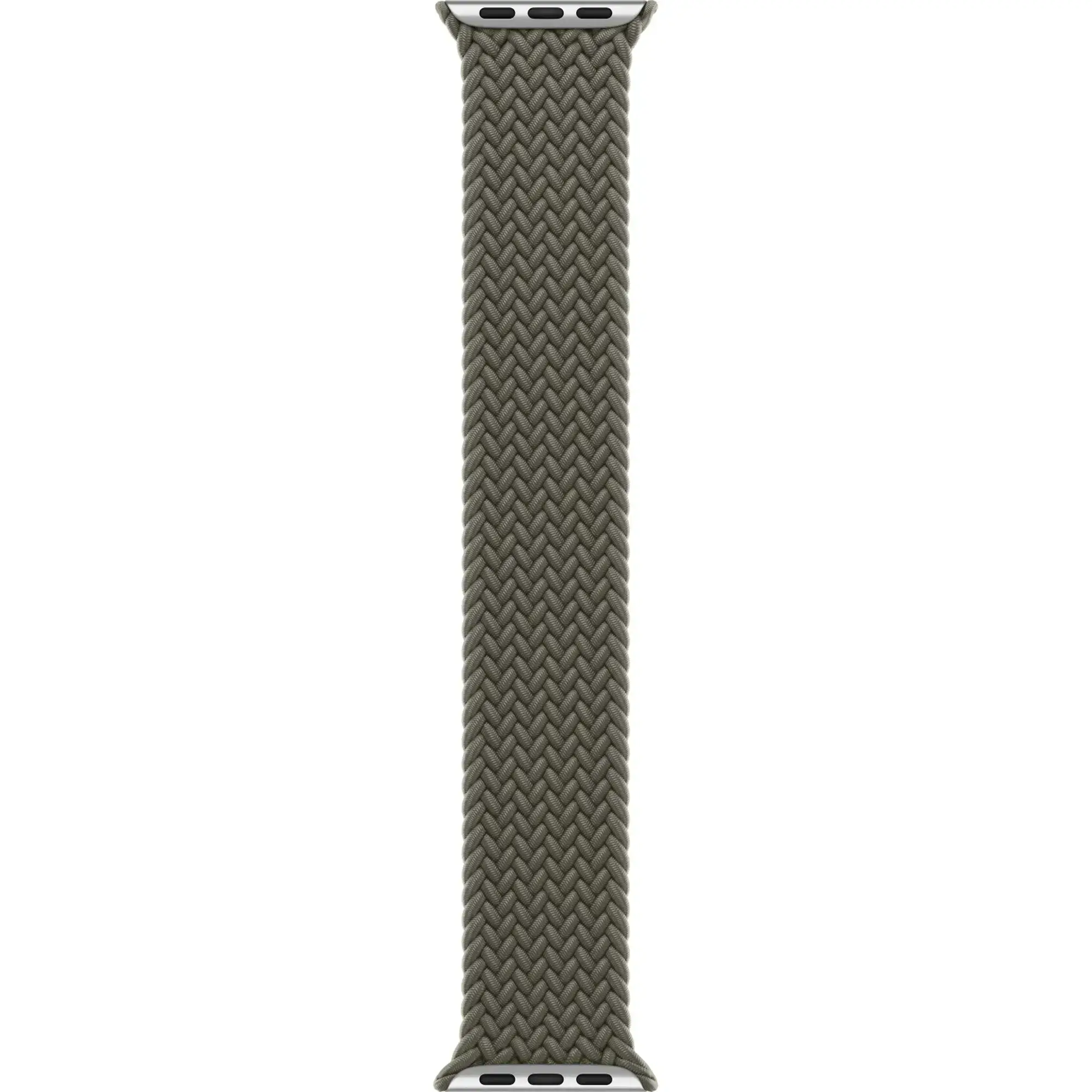 Ремінець Apple Olive Braided Solo Loop - Size 4 для Apple Watch 42/44/45/49mm (MR123)