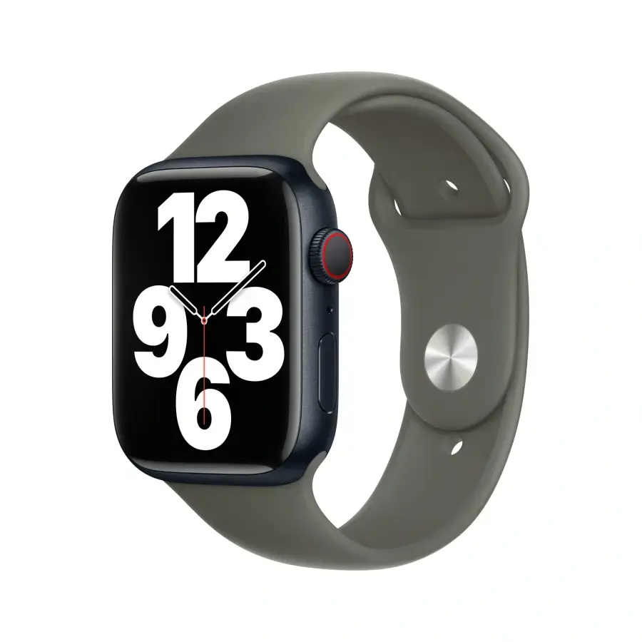 Ремінець Apple Olive Sport Band S/M для Apple Watch 38/40/41/42mm (MR2X3)