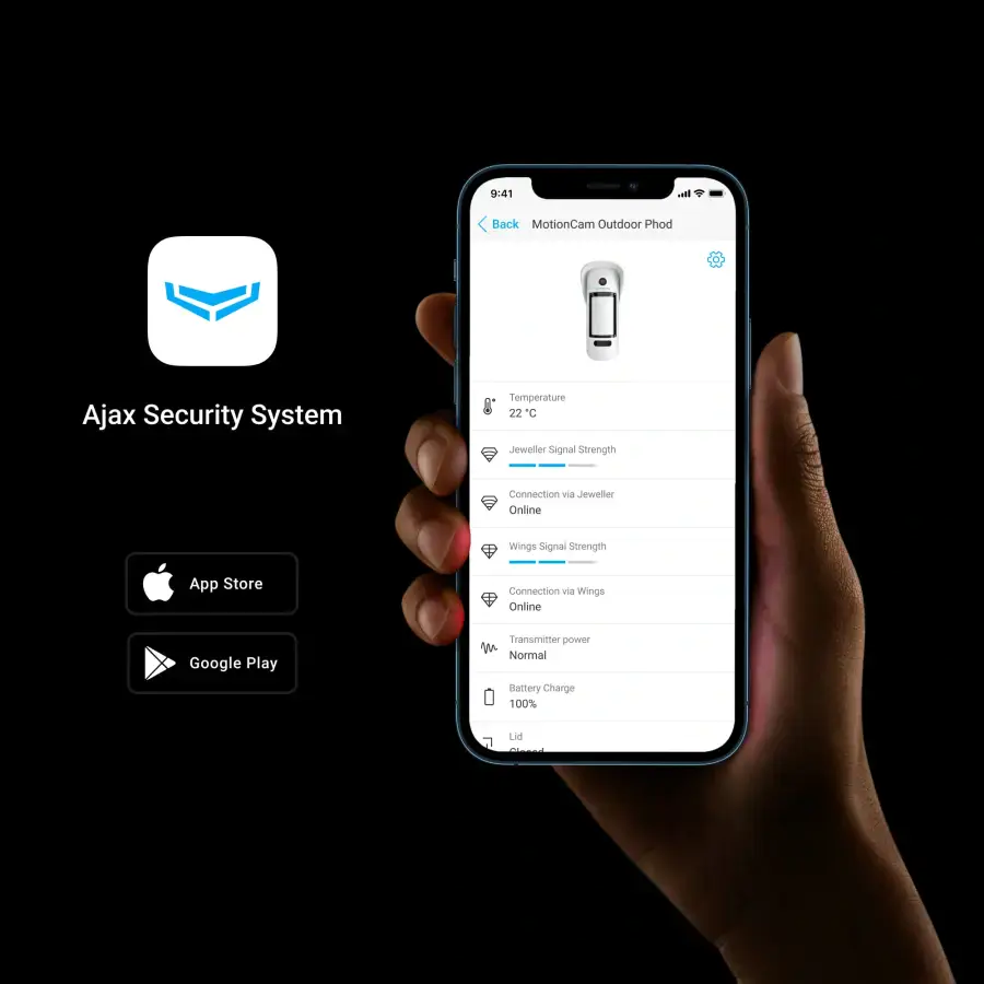 Бездротовий вуличний датчик руху MotionCam Outdoor PhOD