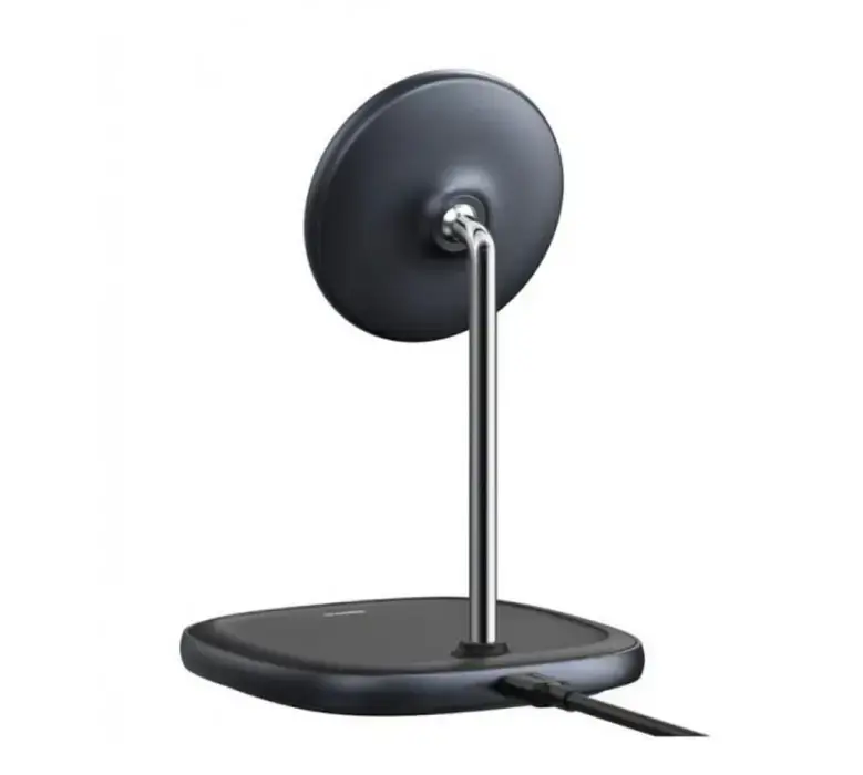 Бездротовий зарядний пристрій Baseus Swan Magnetic Desktop Bracket Black (WXSW-01)