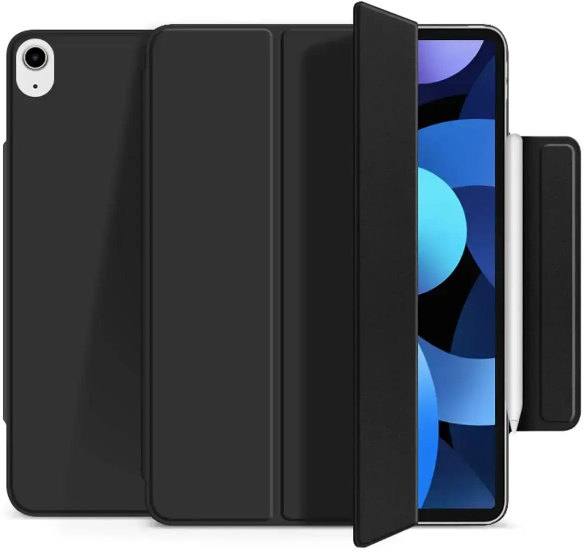 Чохол Comma Rider Double Sides Magnetic with Pencil Slot Series для iPad (10th generation) - Black (377327)