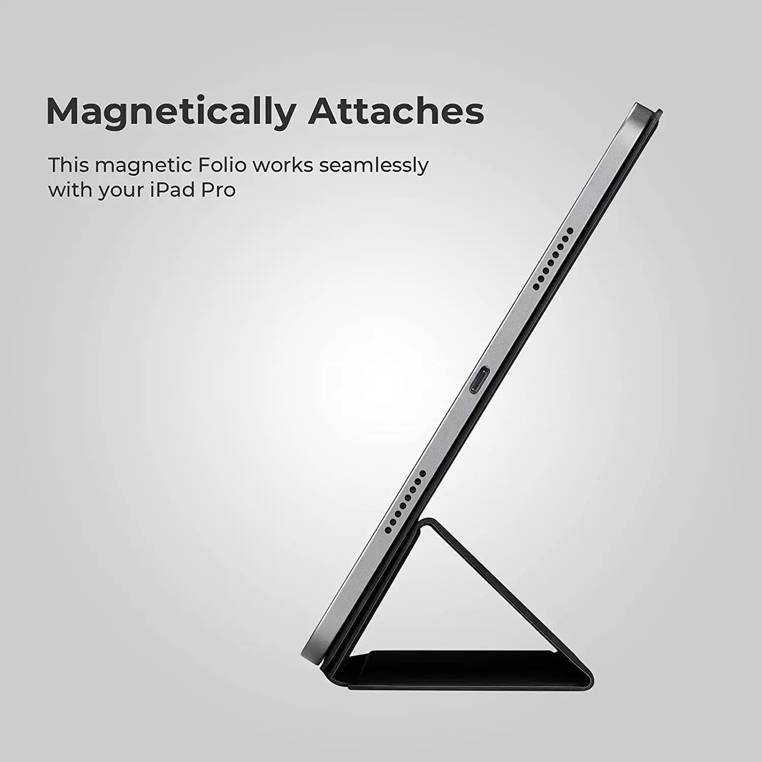 Чохол-накладка Pitaka MagEZ Folio for iPad Air 10.9" (4th and 5th Gen) - Black (B09F5PK9Y9)