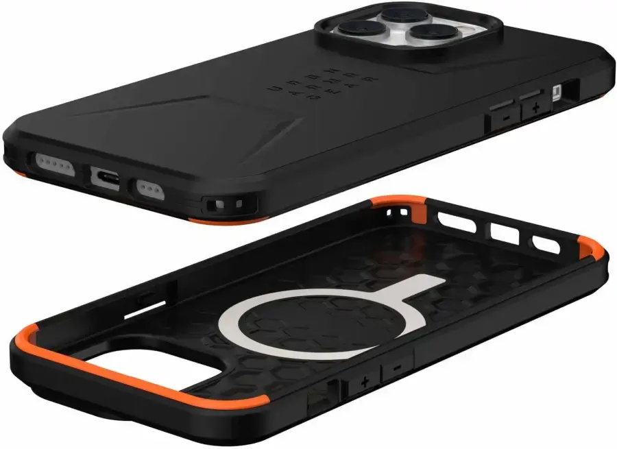 Чохол UAG Civilian Case with MagSafe for iPhone 14 Pro Max - Black (114039114040)