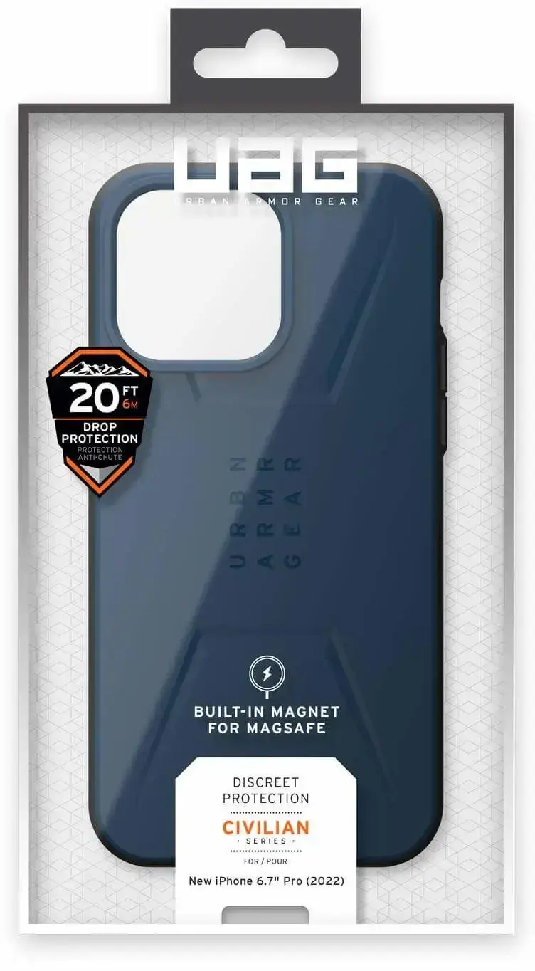 Чохол UAG Civilian Case with MagSafe for iPhone 14 Pro Max - Mallard (114039115555)
