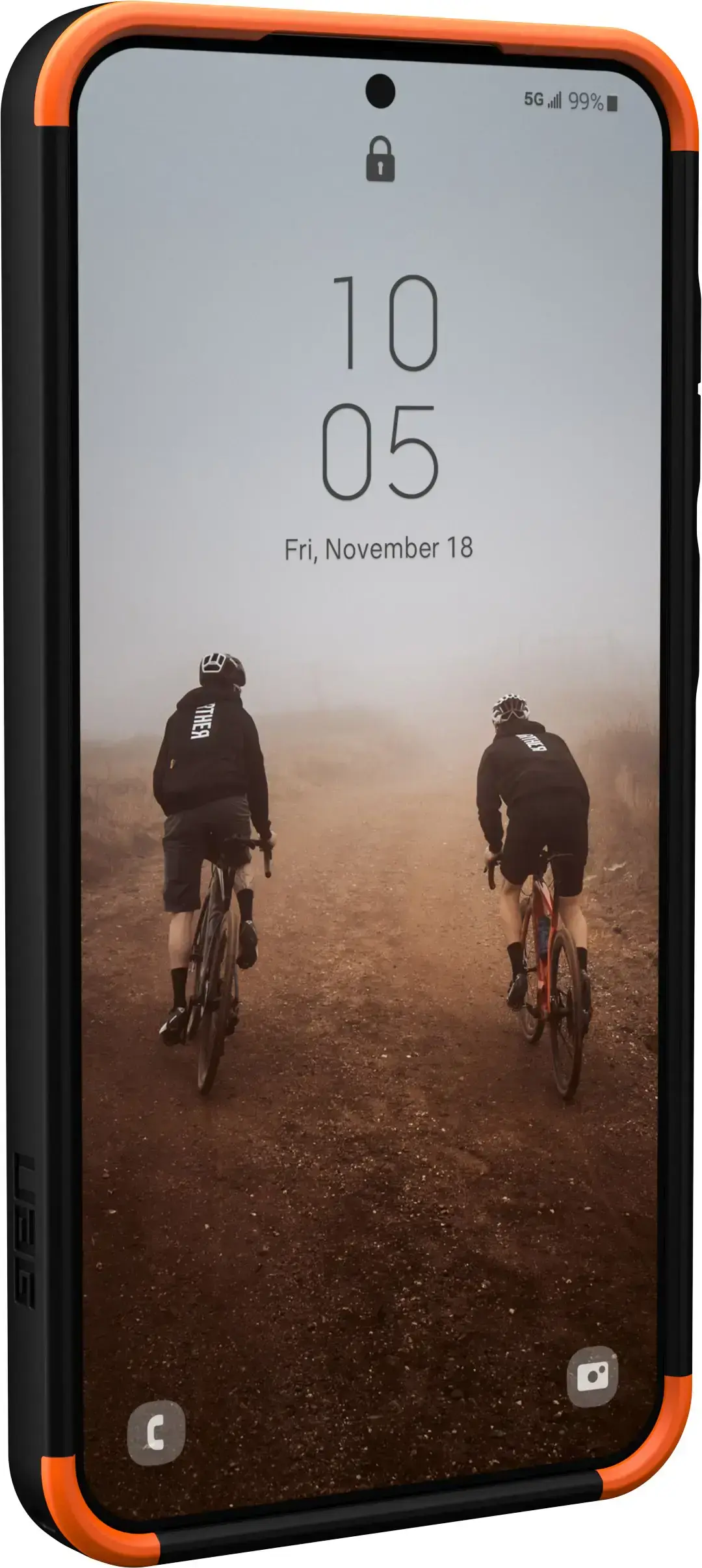 Чохол UAG Civilian Series Case for Samsung Galaxy S23 - Black (214121114040)