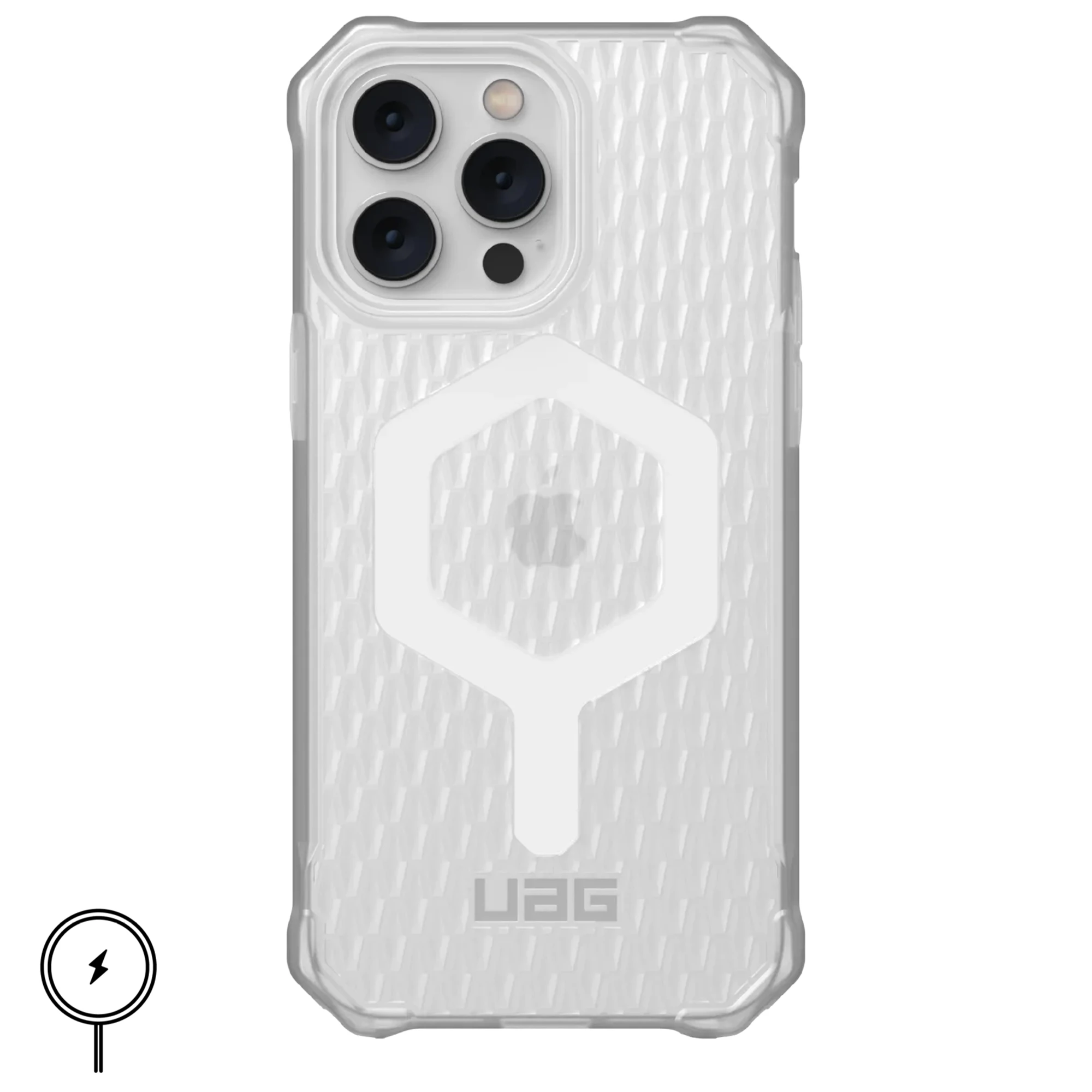 Чехол UAG Essential Armor Series Case with MagSafe for iPhone 14 Pro - Frosted Ice (114091110243)