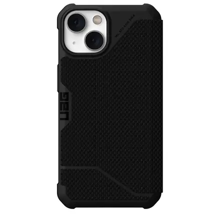 Чехол UAG Metropolis Series Case for iPhone 14 - Kevlar Black (114044113940)