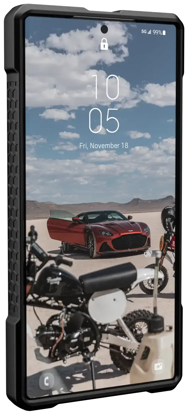 Чохол UAG Monarch Pro Series Case for Samsung Galaxy S23 Ultra - Carbon Fiber (214140114242)