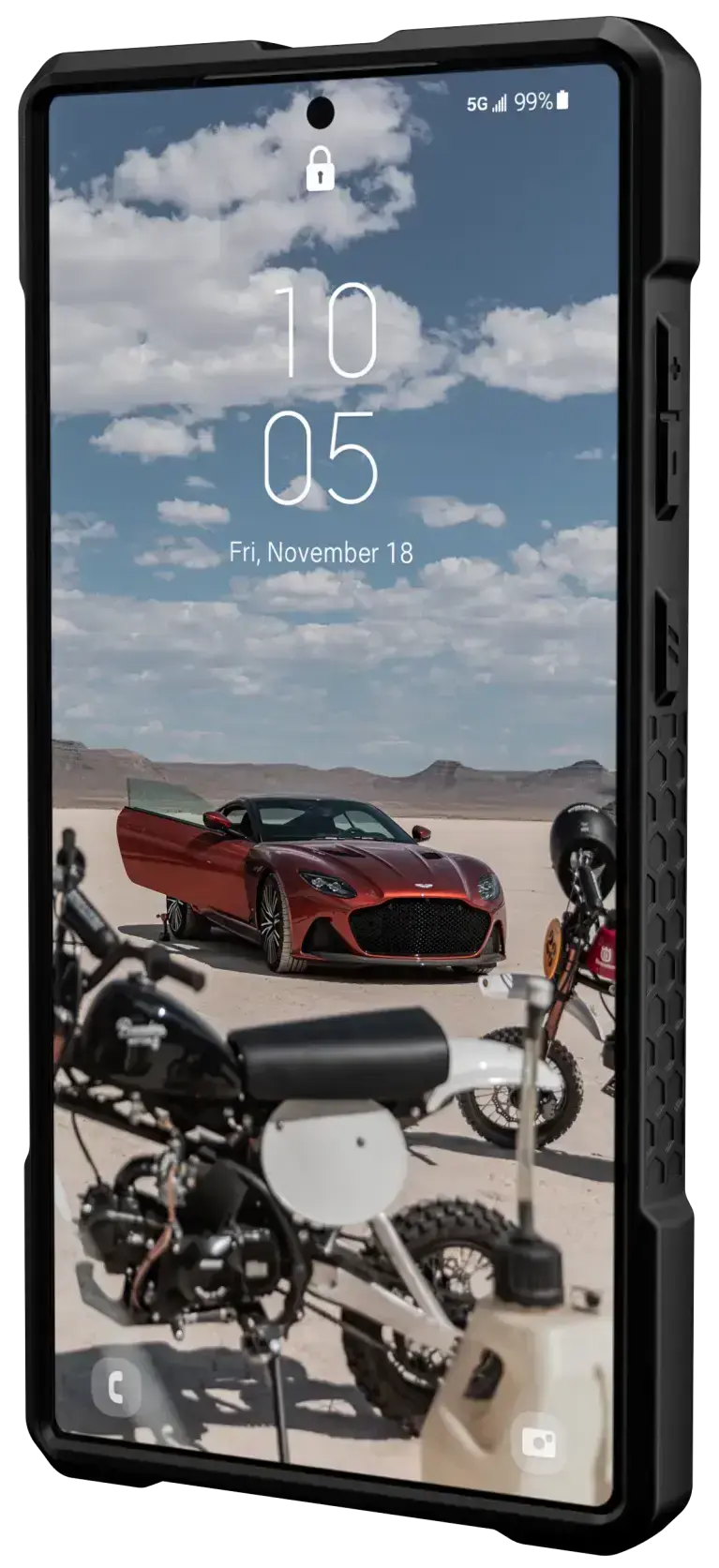 Чохол UAG Monarch Pro Series Case for Samsung Galaxy S23 Ultra - Carbon Fiber (214140114242)