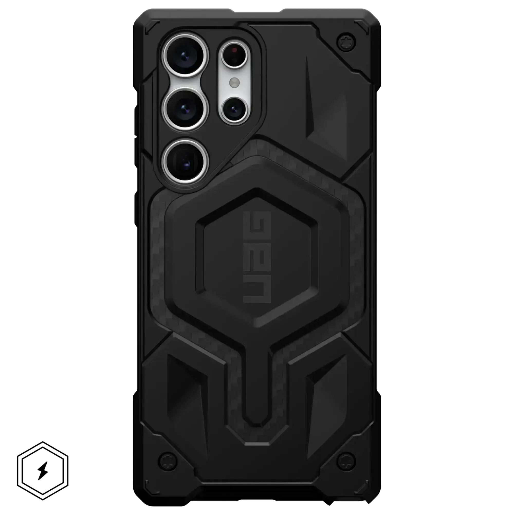 Чохол UAG Monarch Pro Series Case for Samsung Galaxy S23 Ultra - Carbon Fiber (214140114242)