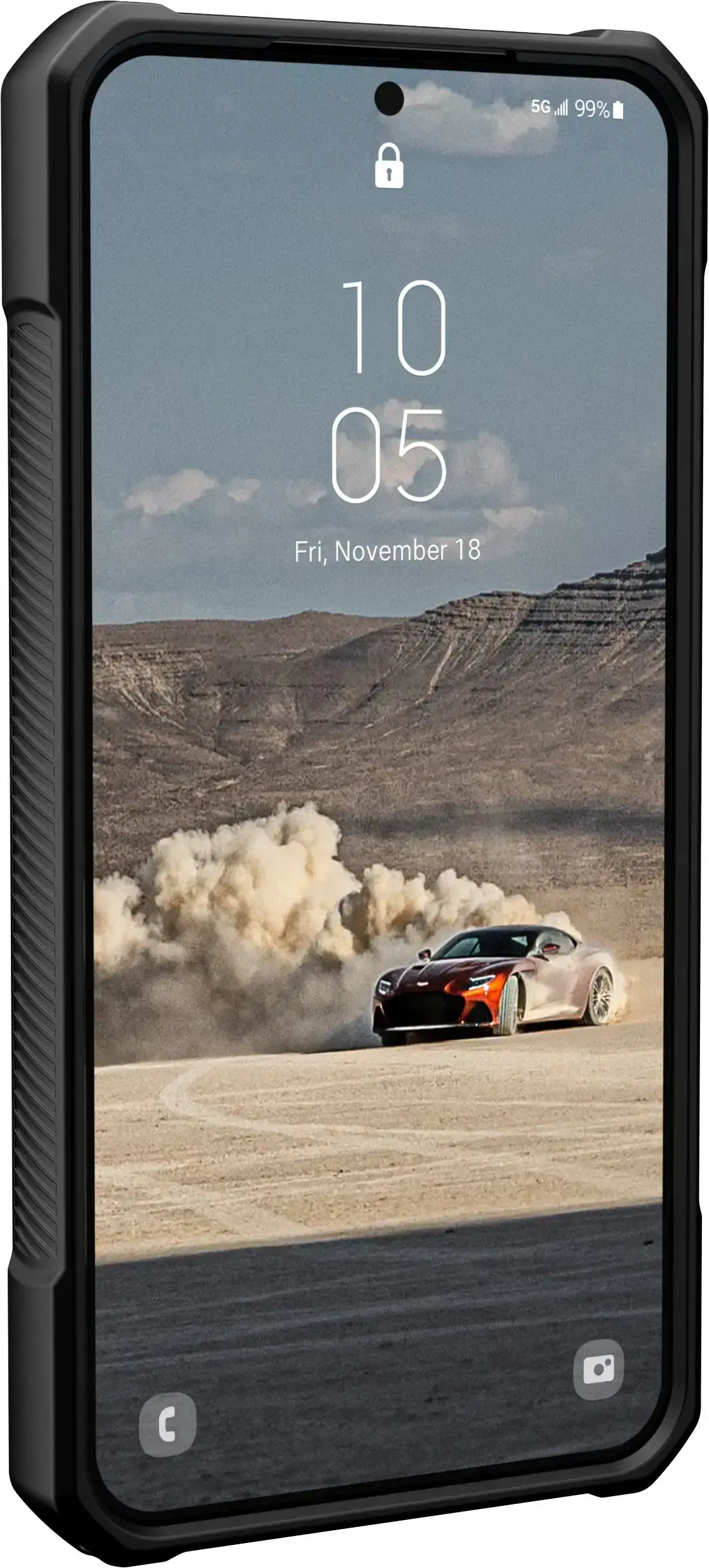 Чехол UAG Monarch Series Case for Samsung Galaxy S23 Plus - Kevlar Black (214130113940)