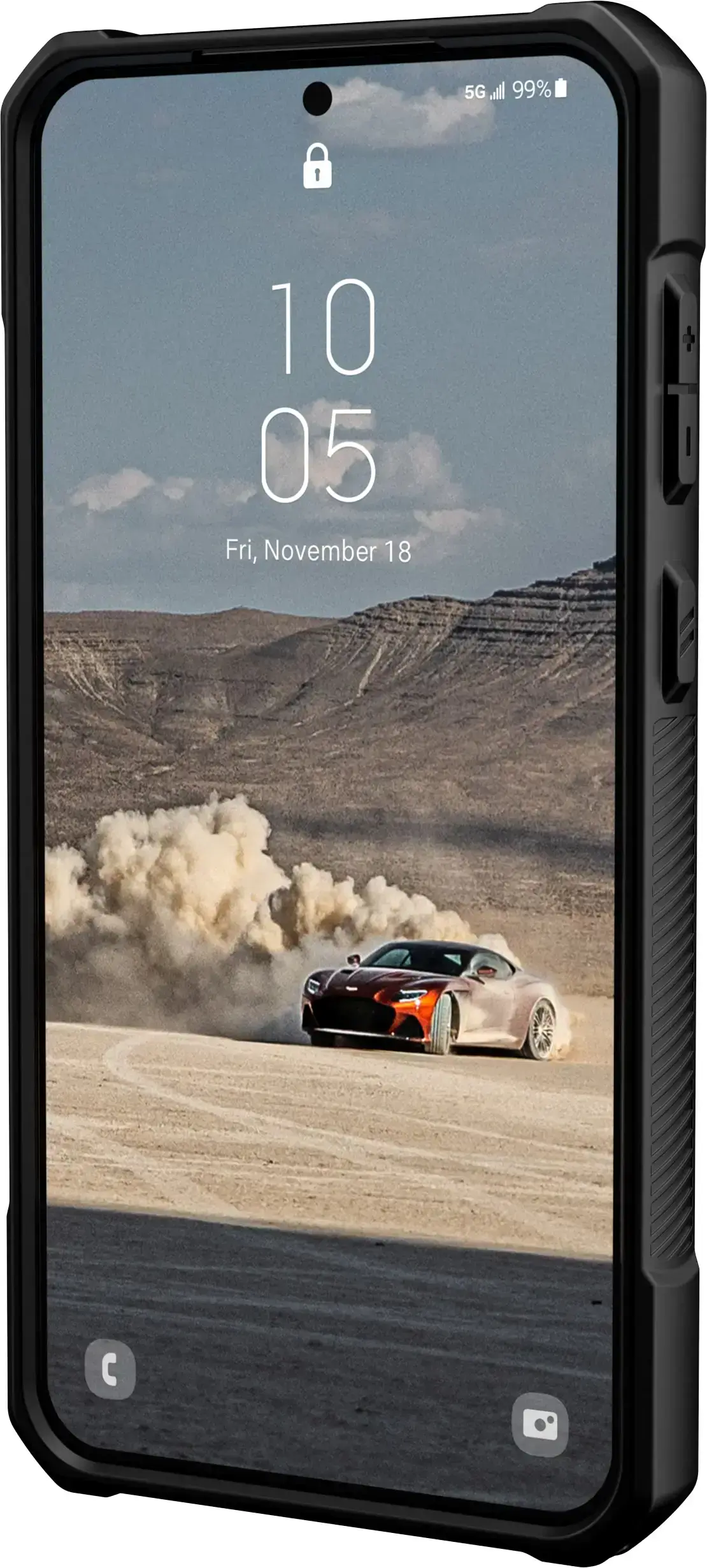 Чехол UAG Monarch Series Case for Samsung Galaxy S23 Plus - Kevlar Black (214130113940)