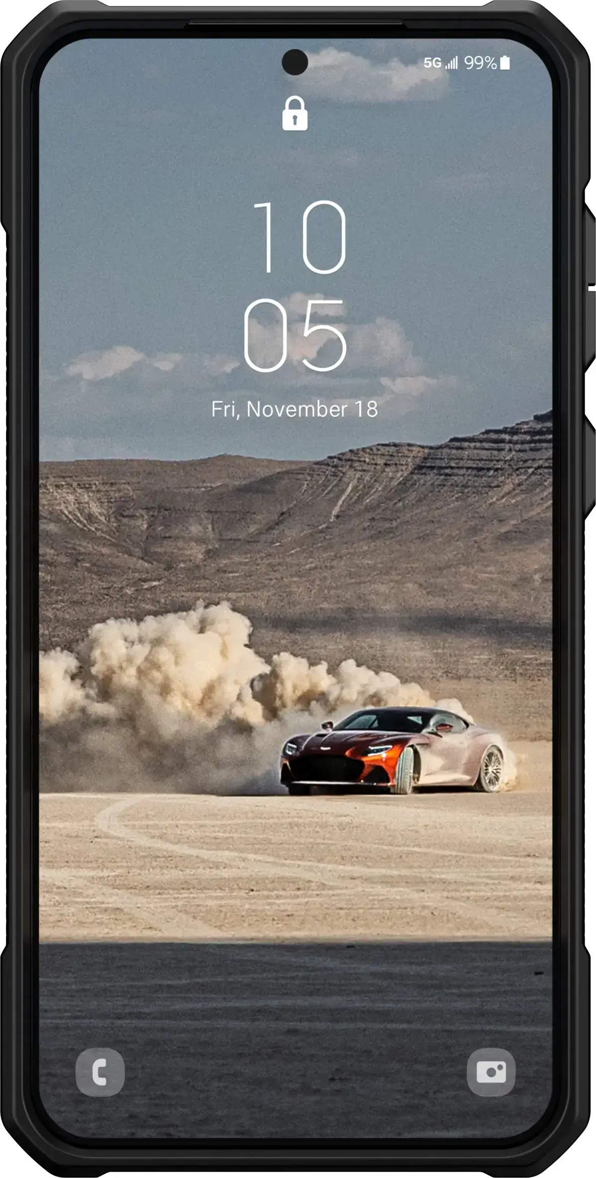 Чехол UAG Monarch Series Case for Samsung Galaxy S23 Plus - Kevlar Black (214130113940)