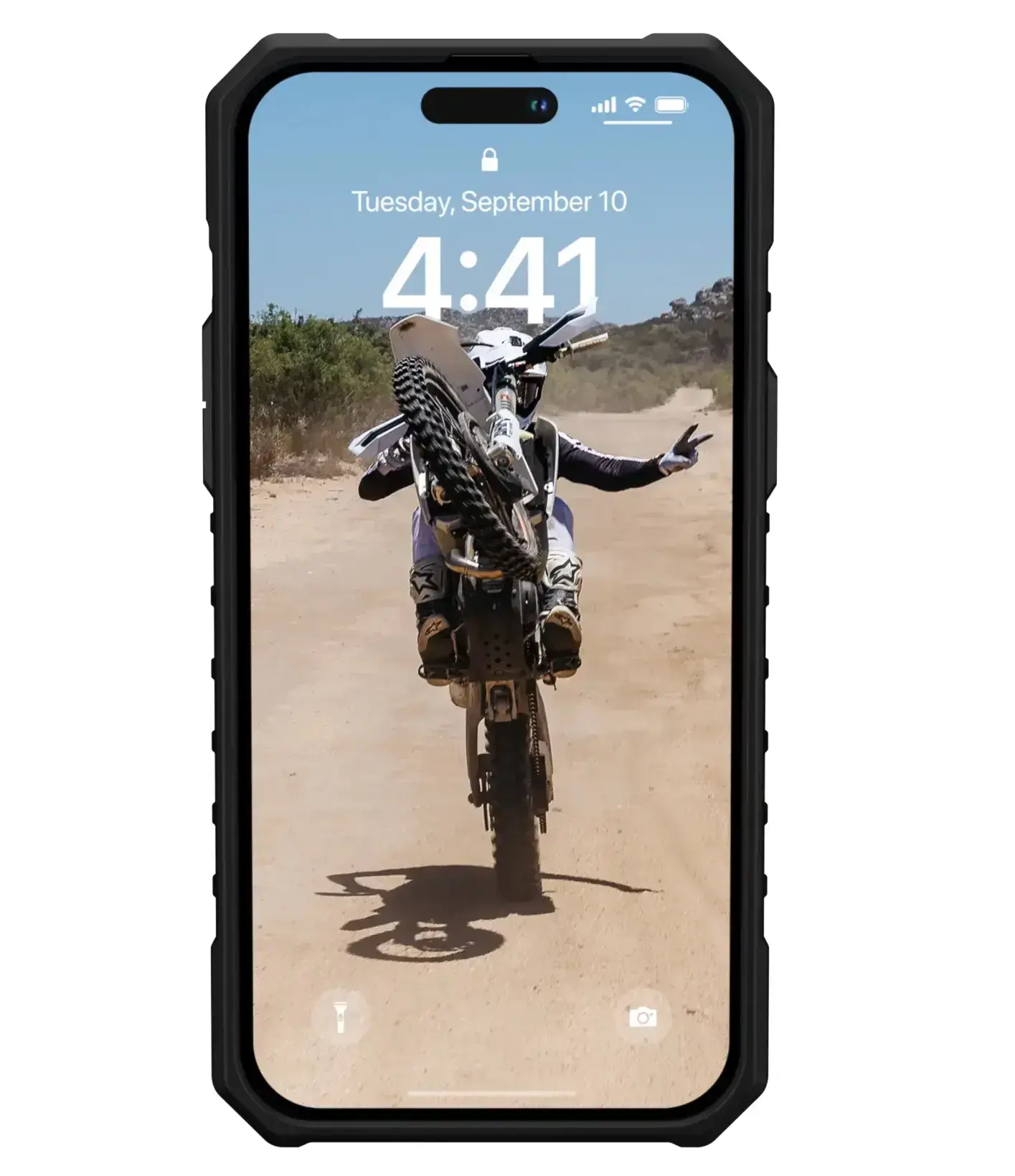 Чохол UAG Pathfinder Series Case with MagSafe for iPhone 14 Pro Max - Dark Earth (114055118182)