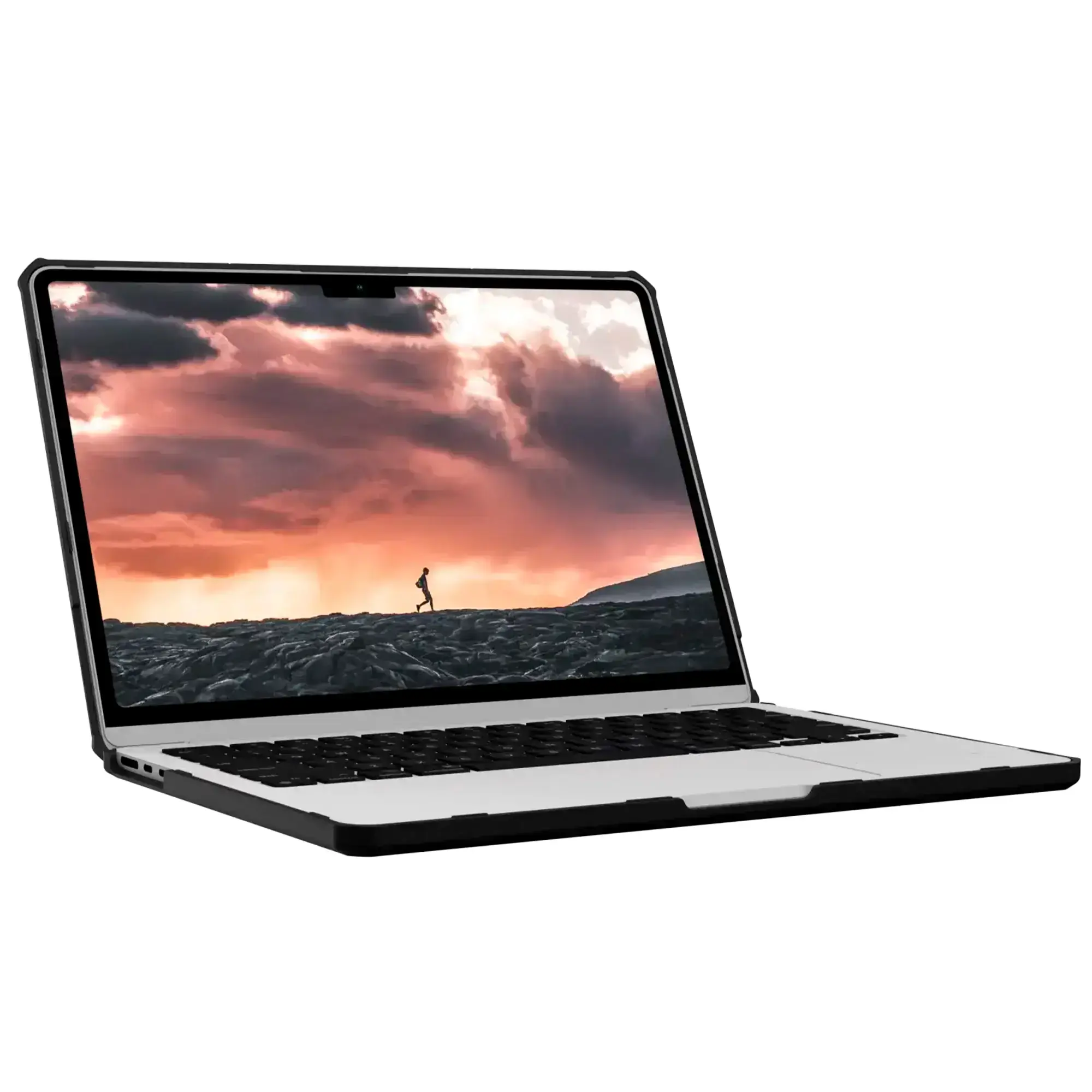 Чохол UAG Plyo series case for MacBook Air 13,6" [M2, 2022] Ice/Black (134007114340)
