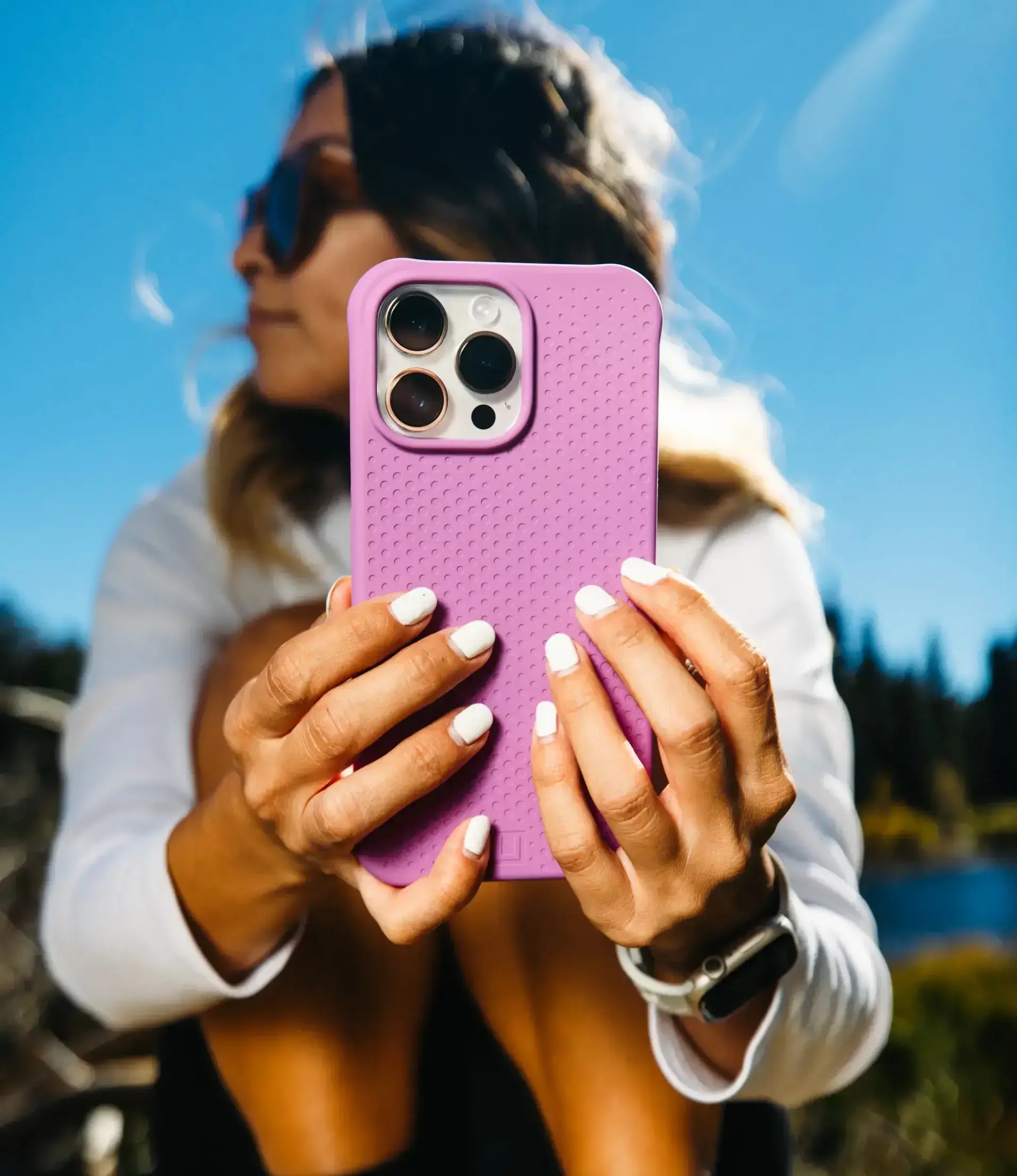 Чохол UAG [U] Dot Series Case with MagSafe for iPhone 14 Pro - Cerulean (114082315858)