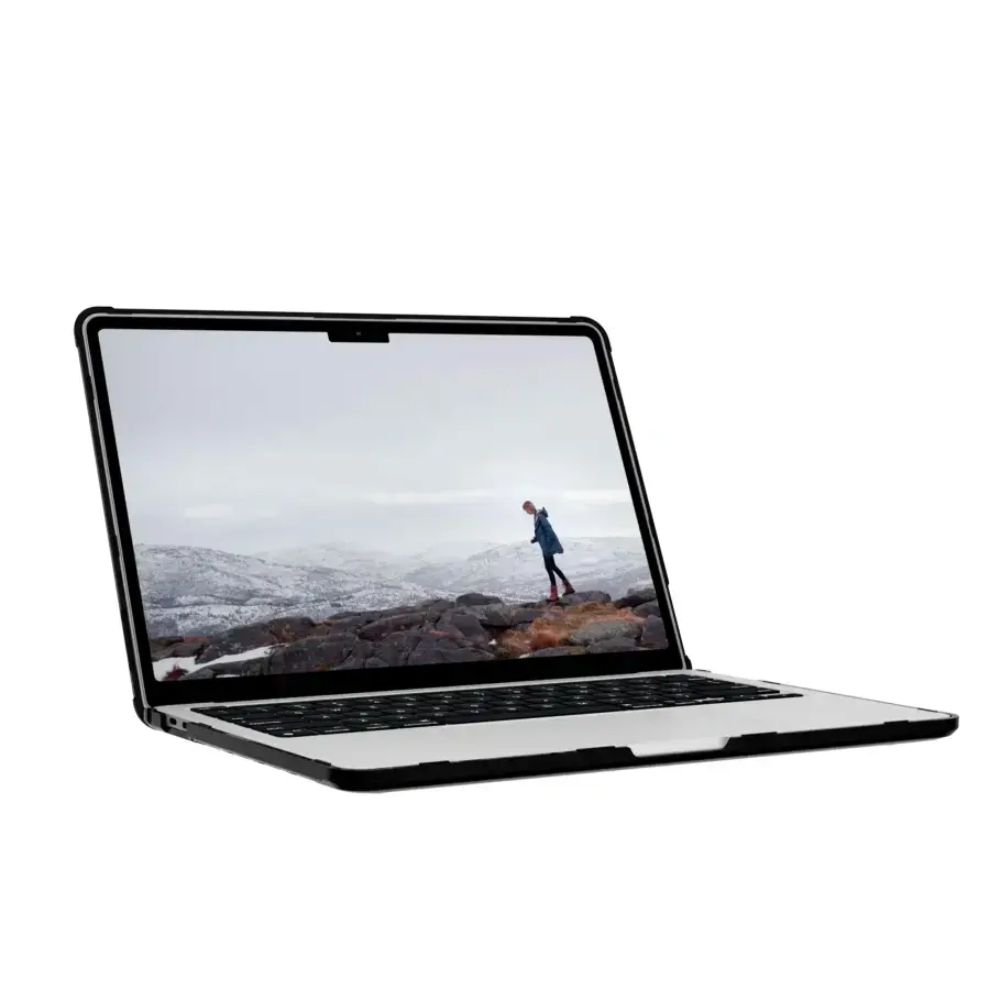 Чохол UAG [U] Lucent series case for MacBook Pro 13" [2020-2021 M1, 2022 M2] Black/Black (134006114040) З ДЕФЕКТОМ. ПОДРЯПИНИ НА КОРПУСІ