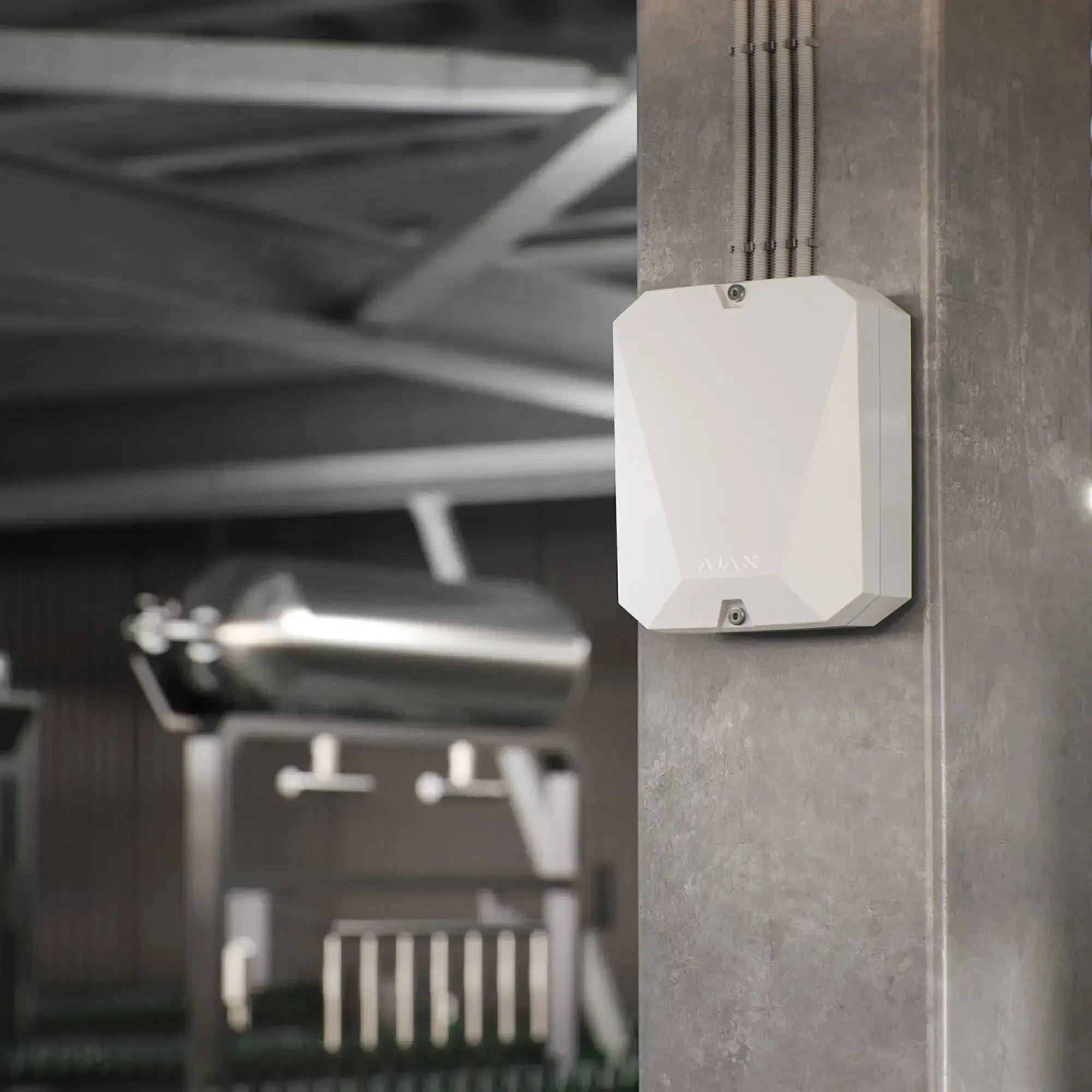 Гибридная централь системы безопасности Ajax Hub Hybrid [2G] White