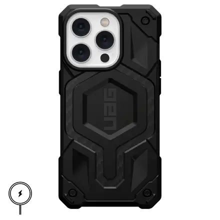Чохол UAG Monarch Pro Case with Magsafe for iPhone 14 Pro Max - Carbon Fiber (114031114242)