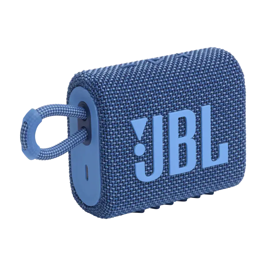 Колонка JBL Go 3 Eco Blue (JBLGO3ECOBLU)
