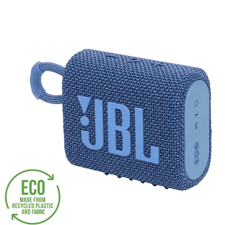 Колонка JBL Go 3 Eco Blue (JBLGO3ECOBLU)