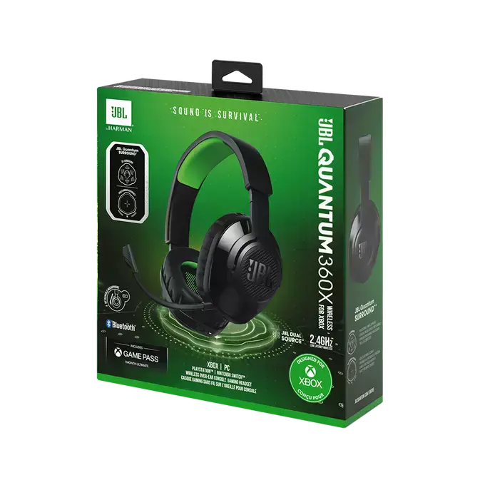 Навушники JBL Quantum 100X Console (JBLQ100XBLKGRN)