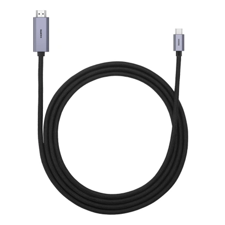 Кабель Baseus High Definition USB-C to HDMI 2m Black (WKGQ010101)