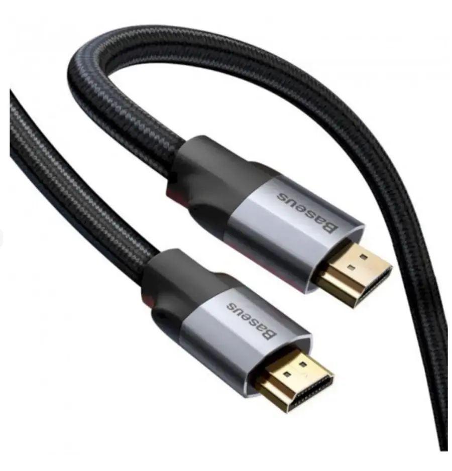 Кабель Baseus Visual Enjoyment Series HDMI 1m Gray/Black (CAKSX-B0G)