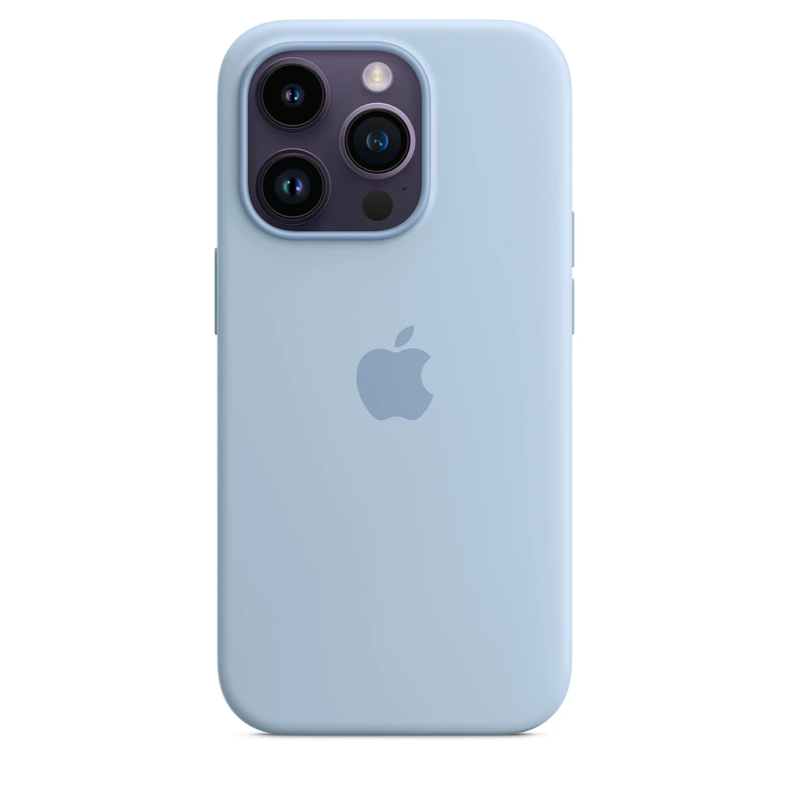 Чохол Apple iPhone 14 Pro Silicone Case with Animation & MagSafe (1:1 original) - Sky