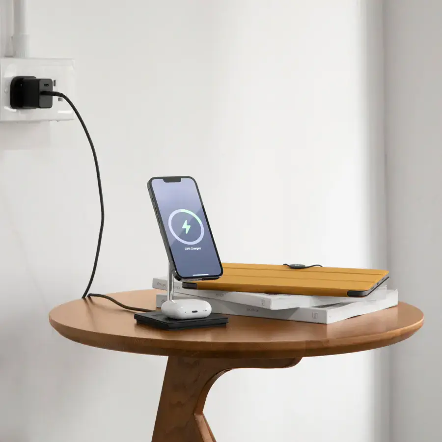 Мережевий зарядний пристрій Native Union Fast GaN Charger PD 35W Dual USB-C Port Black (FAST-PD35-BLK-EU)