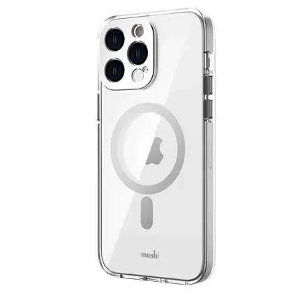 Чохол Moshi iGlaze Slim Hardshell Case Luna Silver for iPhone 14 Pro (99MO137207)