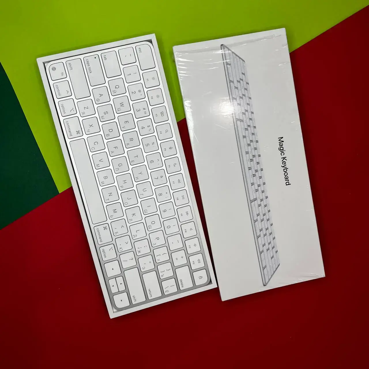 ⌨️USED Apple Magic Keyboard (MK2A3) з гравіюванням, (Стан - 9/10, гарантія - 1 міс.)