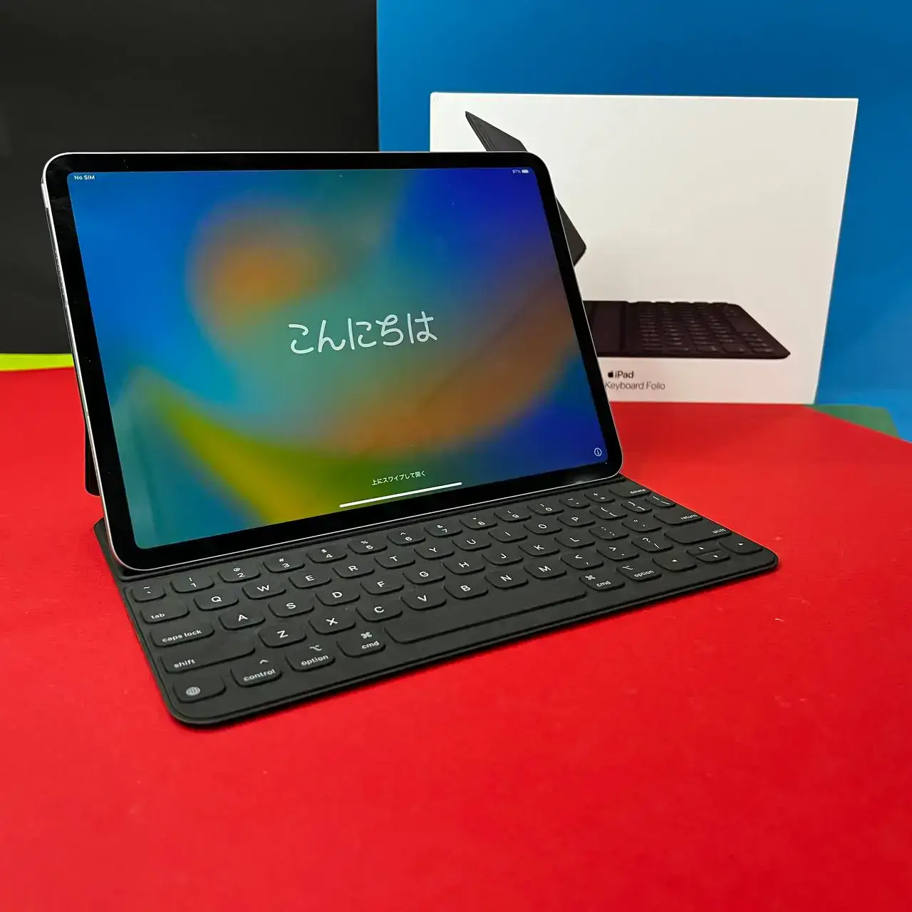 ⌨️ USED Apple Smart Keyboard Folio for iPad Pro 11-inch (1st, 2nd, 3rd or 4th generation) or iPad Air (4th or 5th generation) (MXNK2), (Стан - 9/10, гарантія - 1 міс.)
