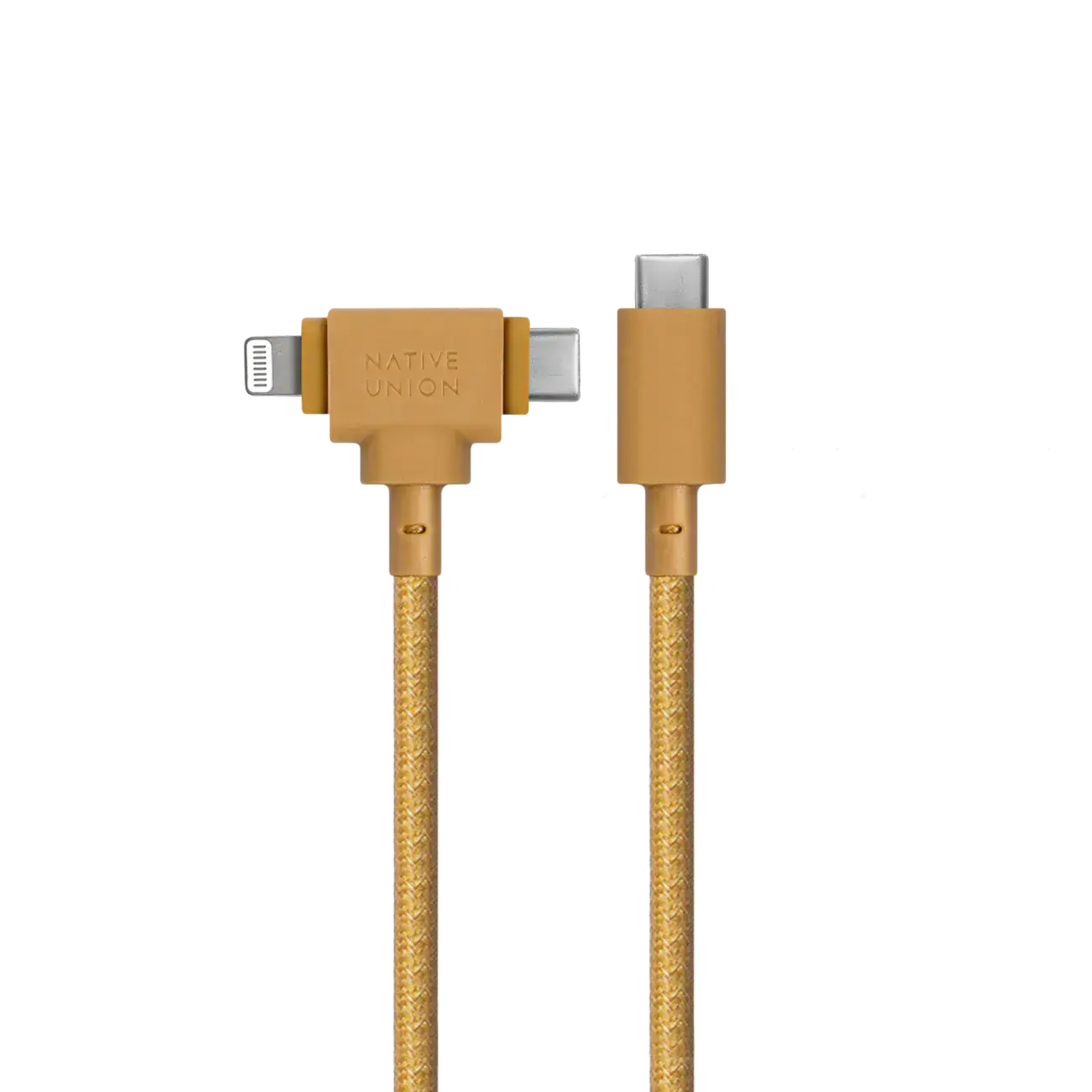 Native Union Belt Cable Universal USB-C to USB-C/Lightning Kraft (1.5 m) (BELT-CCL-KFT-NP)