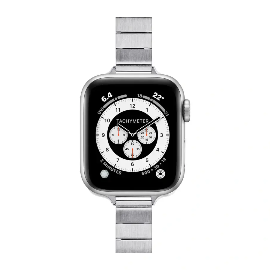 Ремешок LAUT LINKS PETITE для Apple Watch 38/40/41/42mm - Silver (L_AWS_LP_SL)