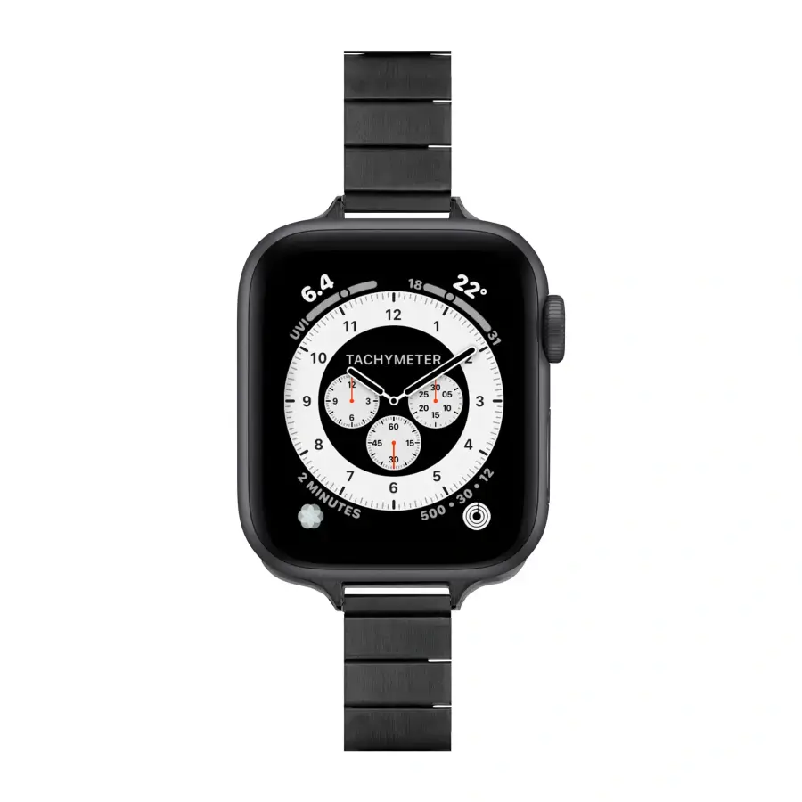 Ремешок LAUT LINKS PETITE для Apple Watch 42/44/45/49mm - Black (L_AWL_LP_BK)