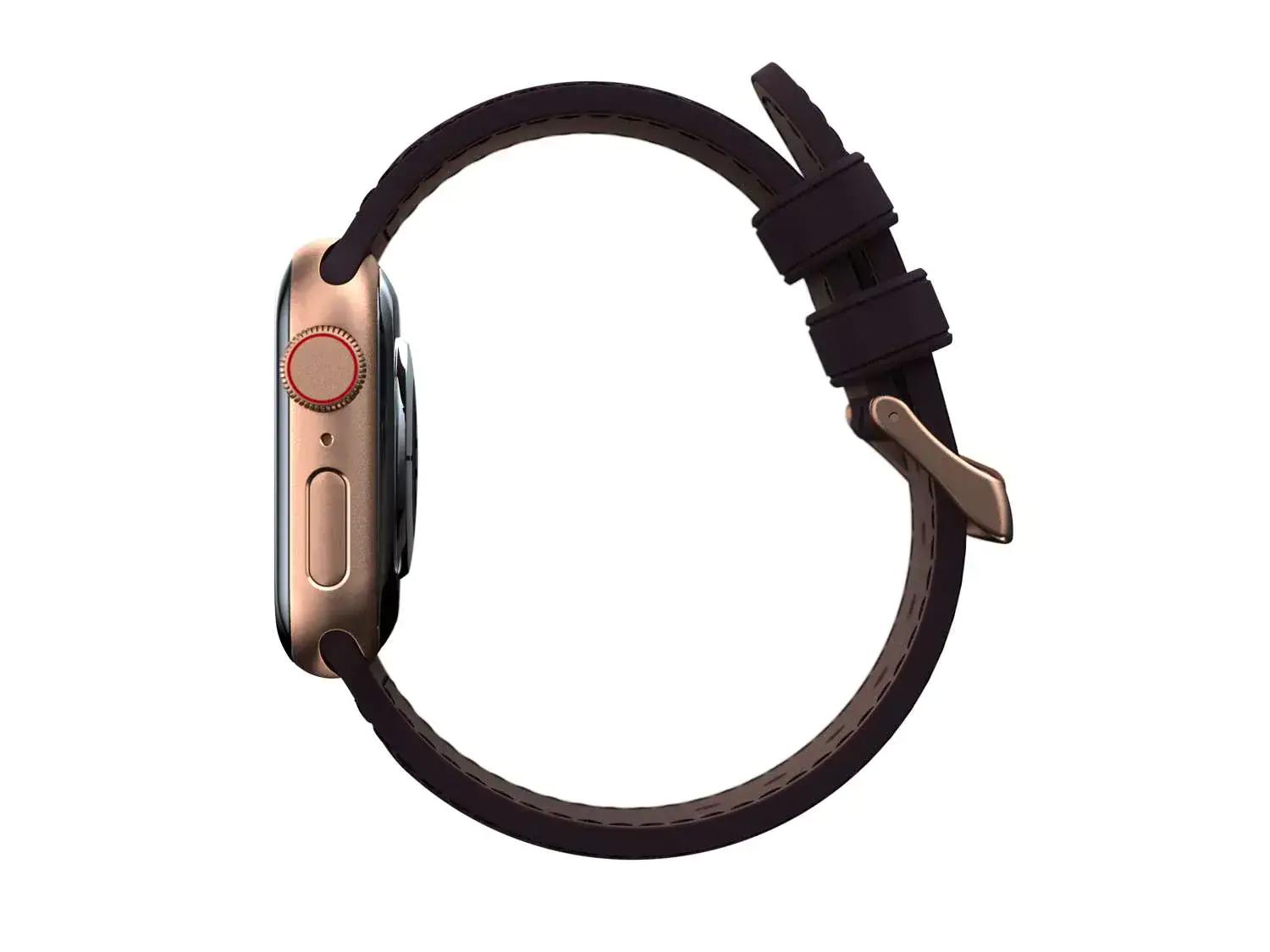 Ремінець Njord Salmon Leather Strap for Apple Watch 45mm/44mm - Rust (SL14123)