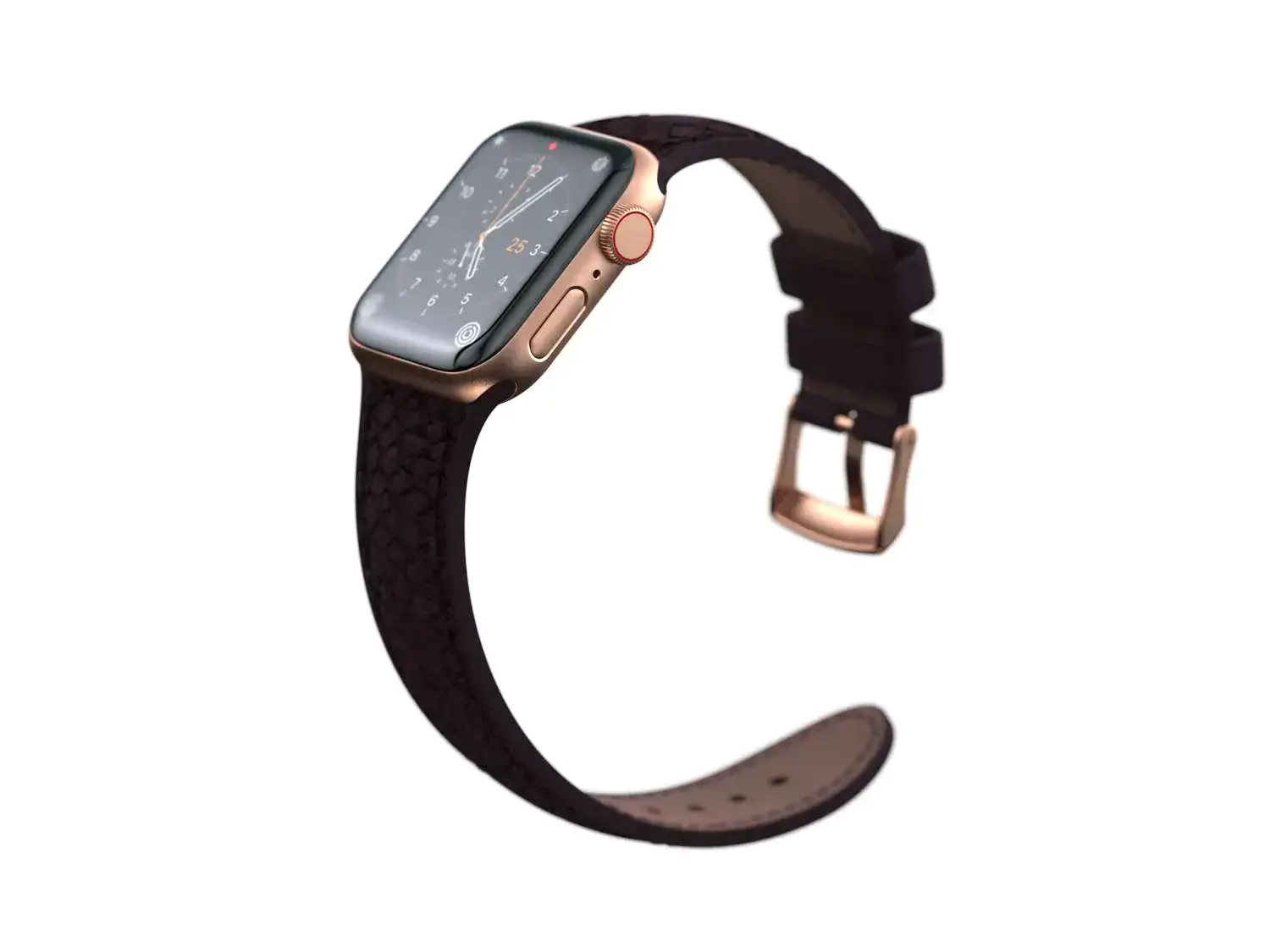 Ремінець Njord Salmon Leather Strap for Apple Watch 45mm/44mm - Rust (SL14123)