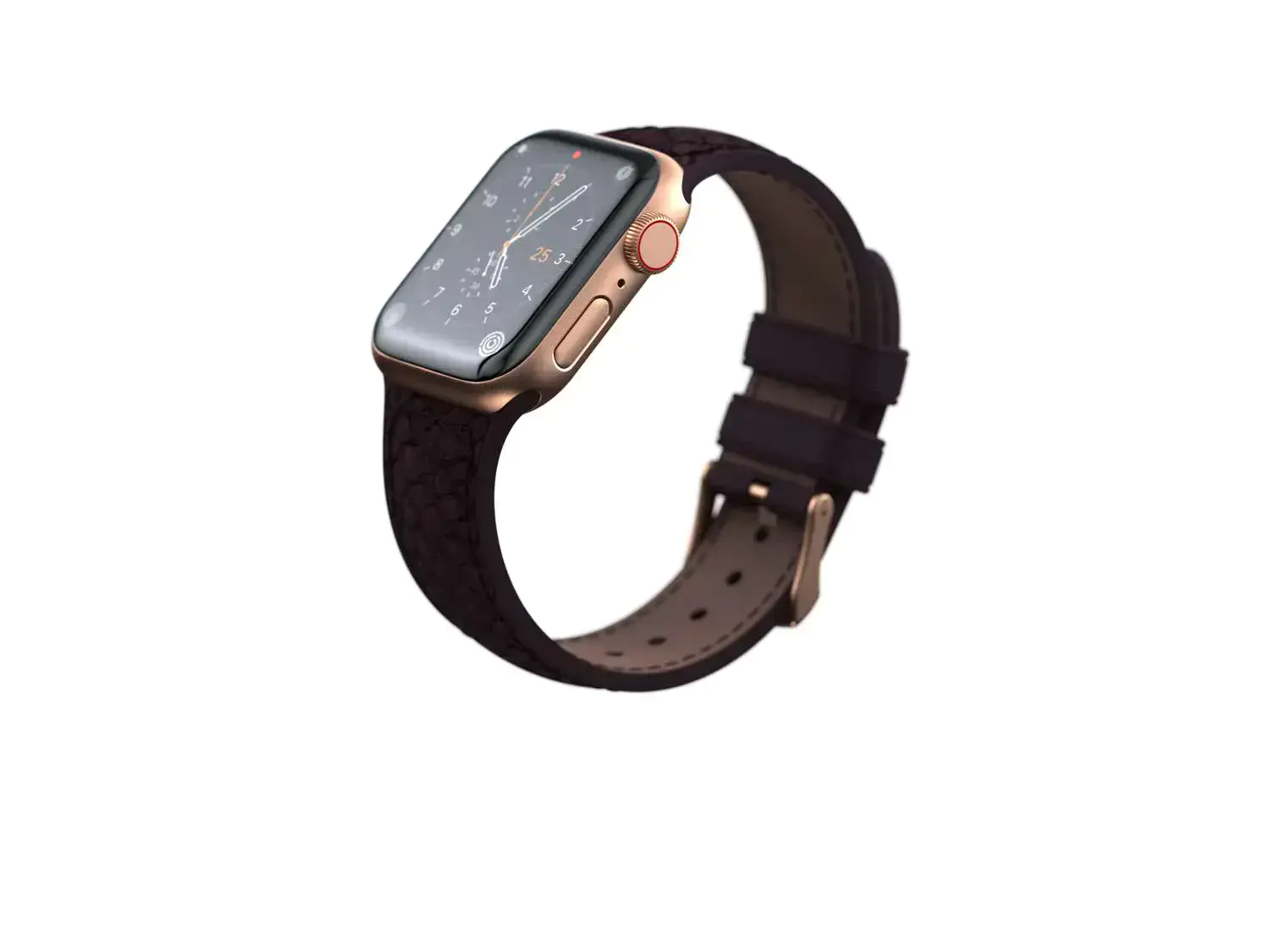 Ремінець Njord Salmon Leather Strap for Apple Watch 45mm/44mm - Rust (SL14123)