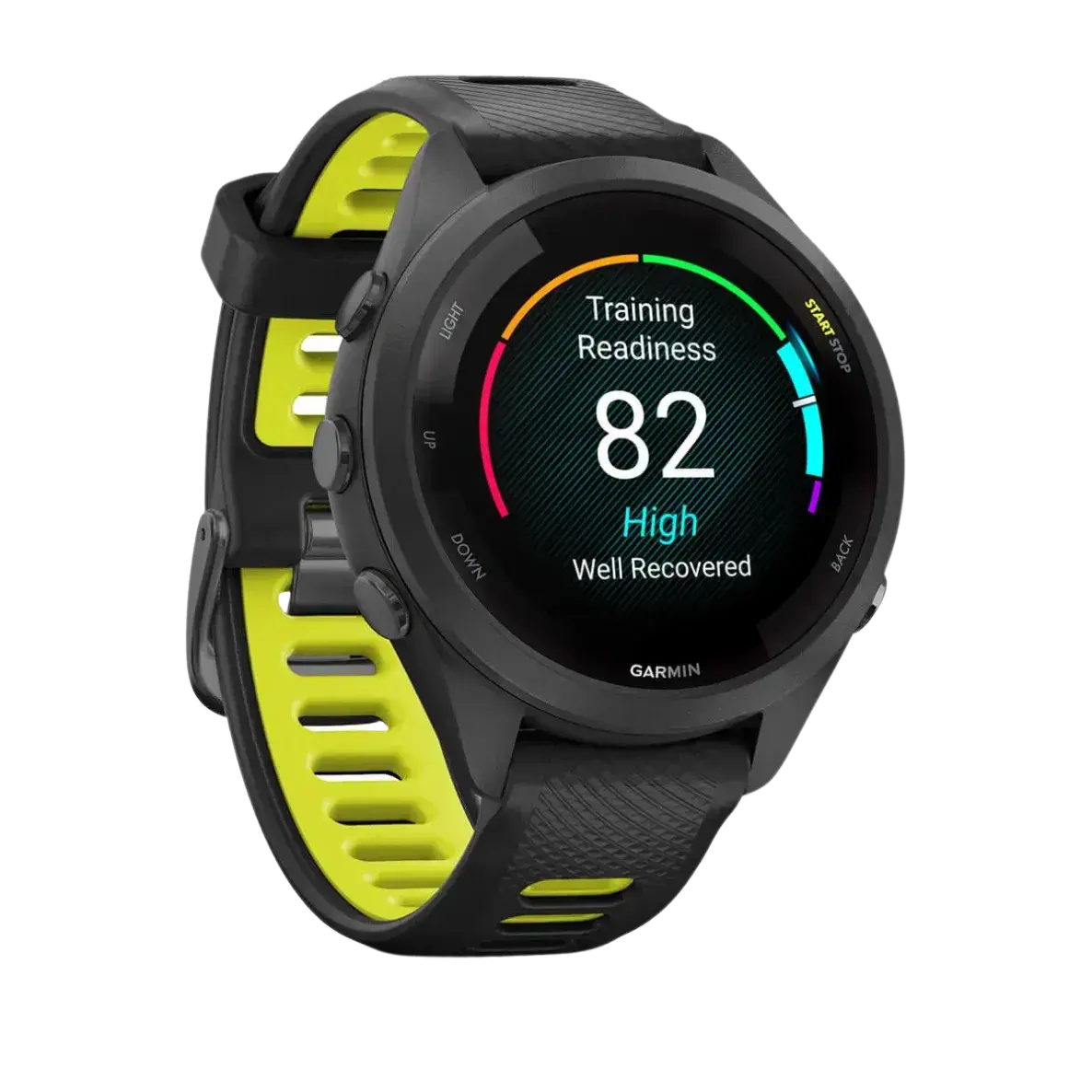 Смарт-часы Garmin Forerunner 265S Black Bezel and Case w. Black/Amp Yellow S. Band (010-02810-03/13)