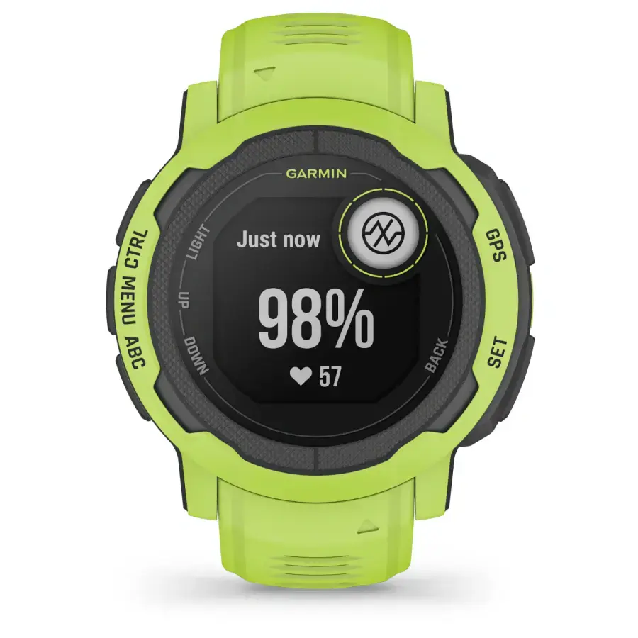 Смарт-годинник Garmin Instinct 2 - Standard Edition Electric Lime (010-02626-01/11)
